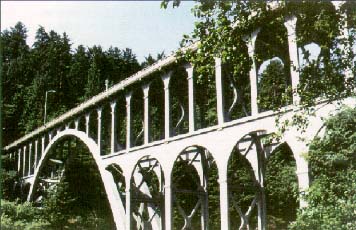photo: side of Cabe Creek Bridge bridge