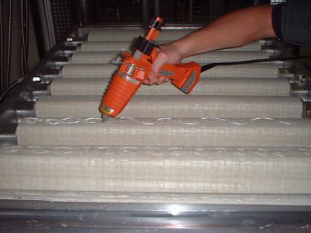 Figure 2.2.2-10 Preparation for Part Bonding with Low Melt Adhesive