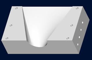 Figure 2.4-3 Solid model of identical parts a and b