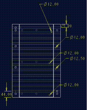 Figure 2.4-6 Dimension of parts c and d