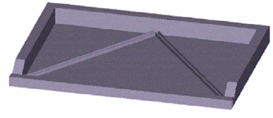 Figure 2.5.1-4 Unit cell of conventional bus floor