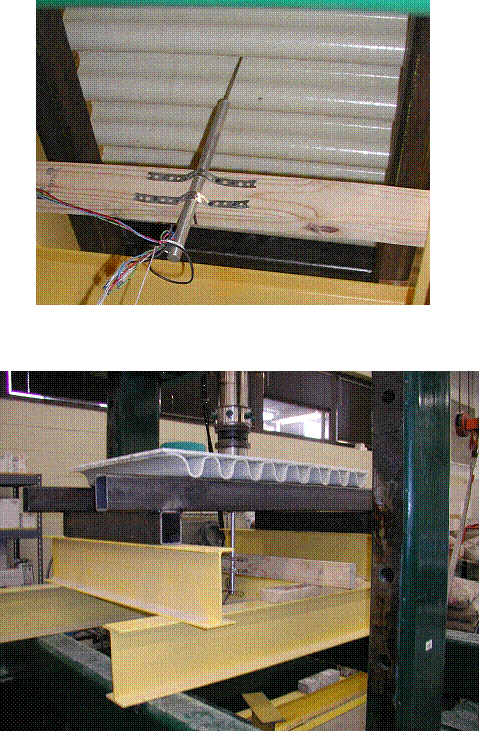 Figure 2.5.3-3 Additional component test details
LVDT and load frame