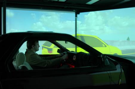 Figure 45. Side view displayed on side screens