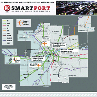 SmartPort map of Kansas City