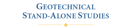 FIVE-GEOTECHNICAL STAND-ALONE STUDIES