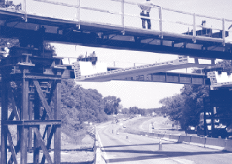 Construction of the Channel Bridge