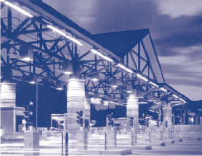 New technologies, such as electronic toll collection, keep traffic moving smoothly