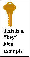 Text Box:  
This is a key idea example
