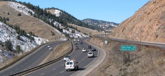 Exhibit 12 – I-70 Mount Vernon Canyon looking west